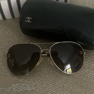 CHANEL Pilot Sunglasses Ref.4189TQ N395/S9